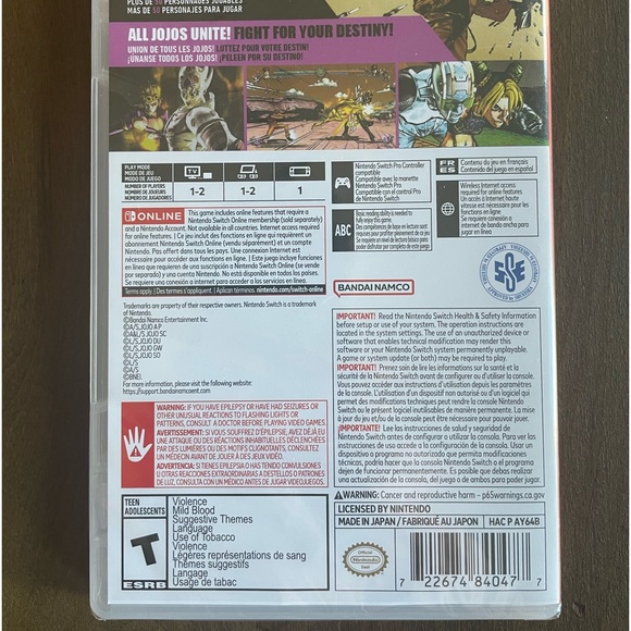 Jojo’s Bizarre Adventure for Nintendo Switch - Picture 7 of 10